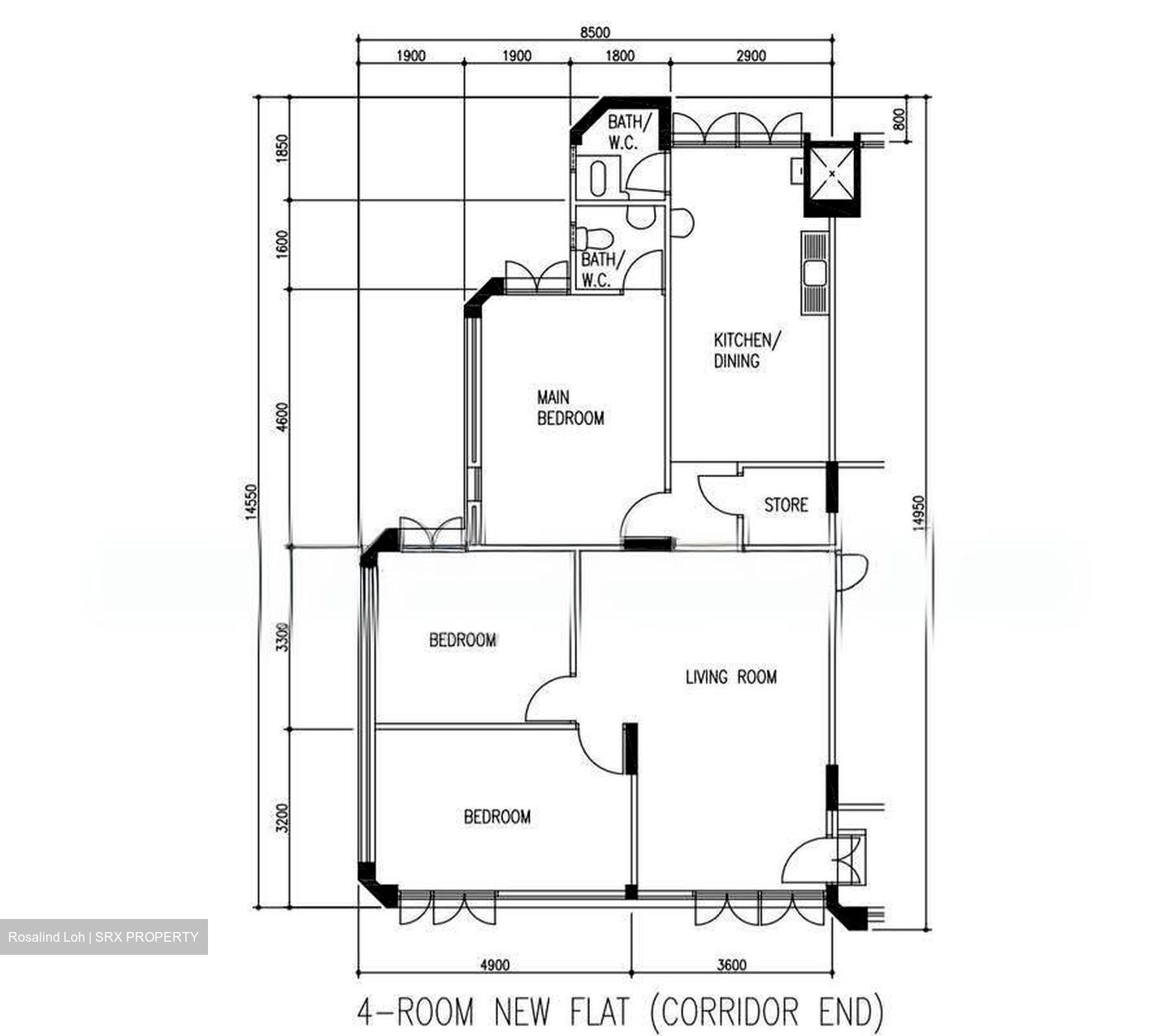 Blk 211 Jurong East Street 21 (Jurong East), HDB 4 Rooms #626522091